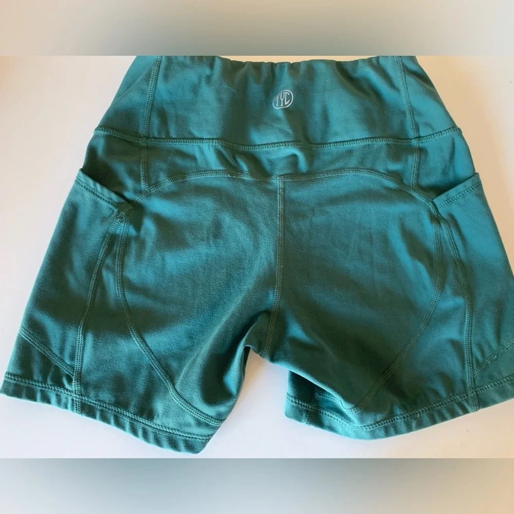 Reebok Gray Shorts & Green Workout Shorts